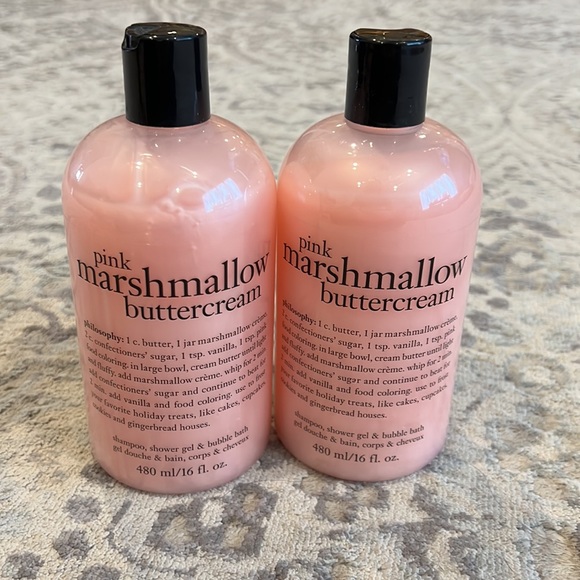 Pink Marshmallow Buttercream Philosophy Shower Gel/ Shampoo/ Bubble Bath - Picture 5 of 5